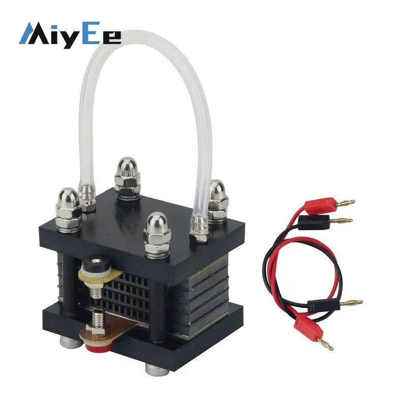 สีดํารุ่นอัพเกรด 1W Hydrogen Fuel Cell Air-breathing PEMFC Hydrogen Power Fuel Cell Proton Exchange 