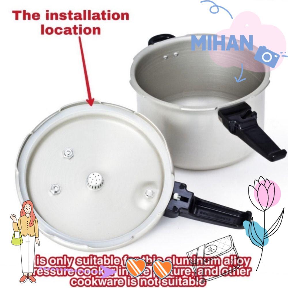 MIHAN ปะเก็นยาง, 4L/5L/6L/8L 2L/2.5L/2.8L แหวนปิดผนึก, Universal สีขาวหม้อความดันแหวนซิลิโคน