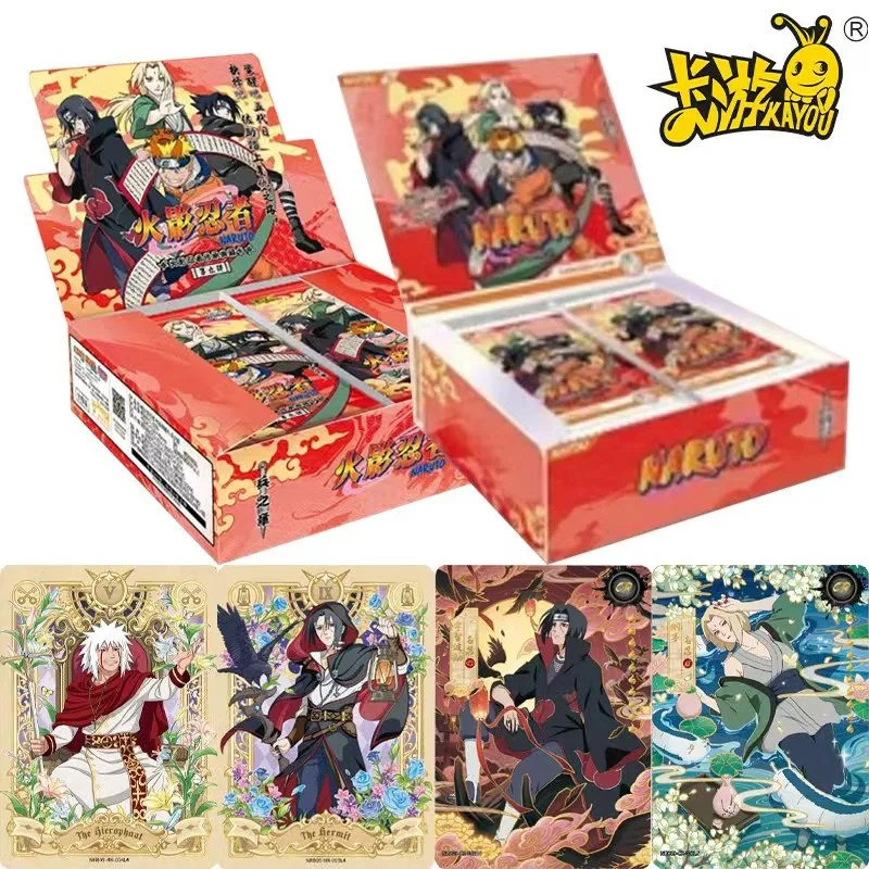 KAYOU การ์ด Naruto Battle of Ninja Legacy ของแท้, Uzumaki Naruto CR อะนิเมะคอลเลกชันของเล่นของขวัญ