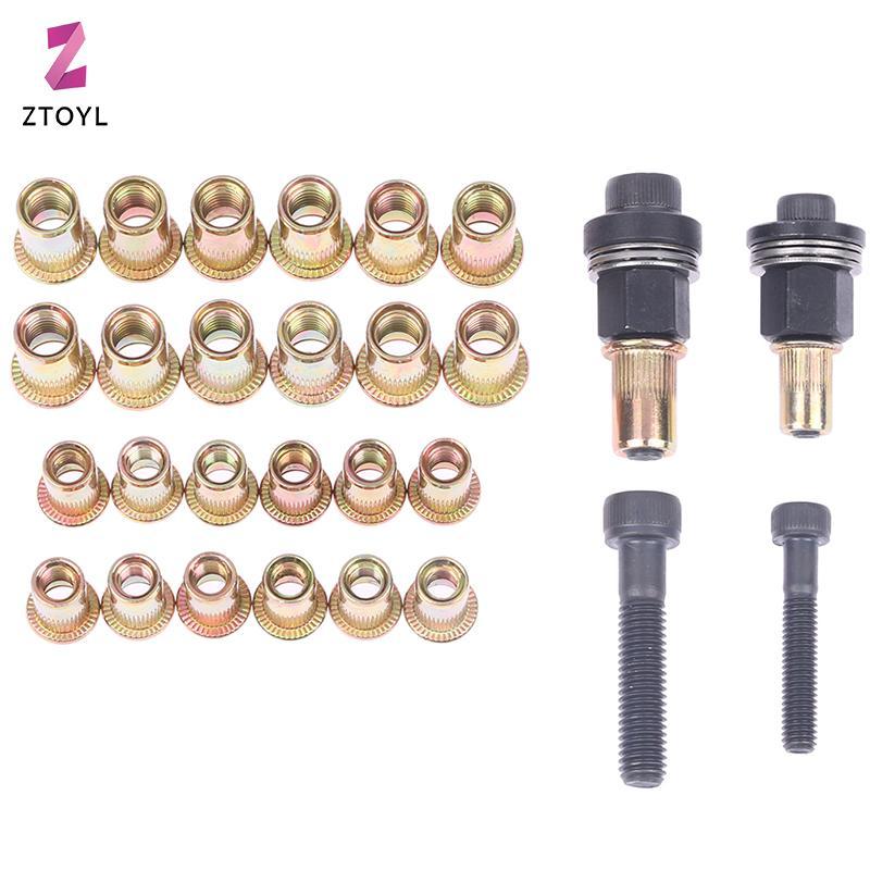 Null M6 M8 Rivet Nut s คู่มือ Riveter คอลัมน์สแตนเลสหกเหลี่ยมถั่ว AM6SS AM8SS DIY เจาะ Rivet ด้านนอก