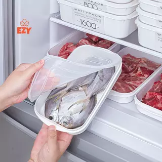 EZY ญี่ปุ่นเนื้อแช่แข็ง Paaging กล่องเกรดอาหารตู้เย็นเก็บผักผลไม้การเก็บรักษา เตรียมจานแบ่งกล่องใหม่