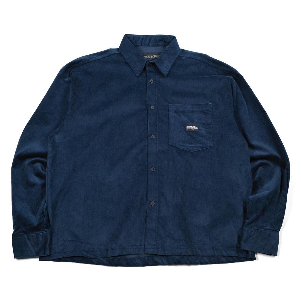 02 - เสื้อเชิ้ตตัวยาว Estrella Navy Thanksinsomnia