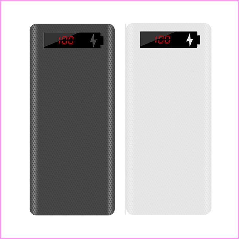 Cinn L8 จอแสดงผล LCD DIY 6x18650 สําหรับกรณีสําหรับเปลือกแบบพกพาภายนอกกล่องไม่มี Powerbank ป้องกัน