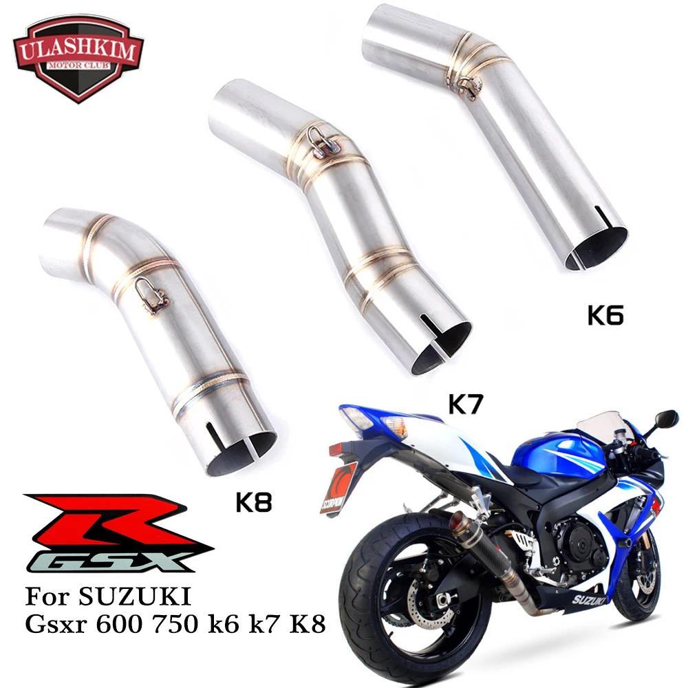Gsxr 600 750 ท่อไอเสียรถจักรยานยนต์สำหรับ Suzuki GSXR1000 GSXR K6 K7 K8 k ท่อไอเสีย Silencer ท่อลิงค