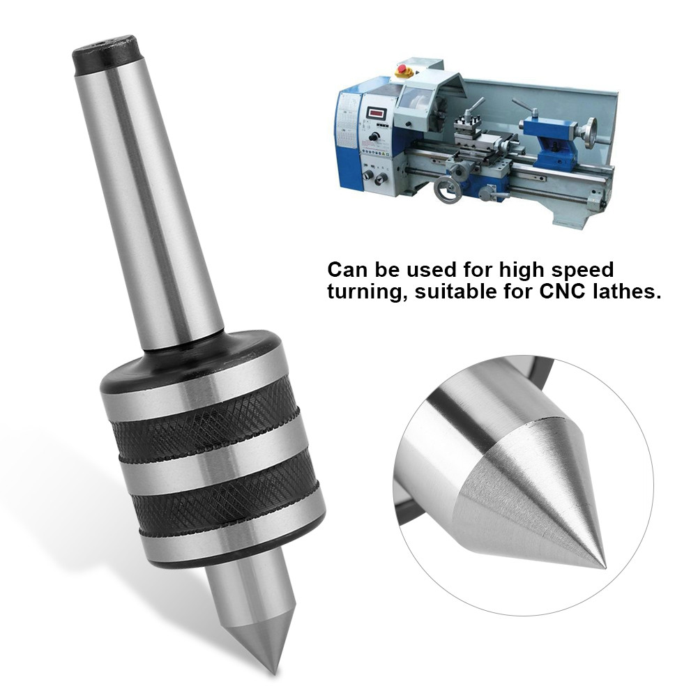 Ttiitt ANAMAS MT2 Live Revolving Center กลางสูงเปลี่ยนเครื่องมือสําหรับเครื่องกลึง Tailstock เครื่อง