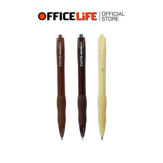 Faster (ฟาสเตอร์) ปากกาเจล ปากกา Mocha / Matcha Mousse รุ่น CX721 / CX722 ขนาด 0.5 mm. ( 1 ด้าม คละสีด้าม )