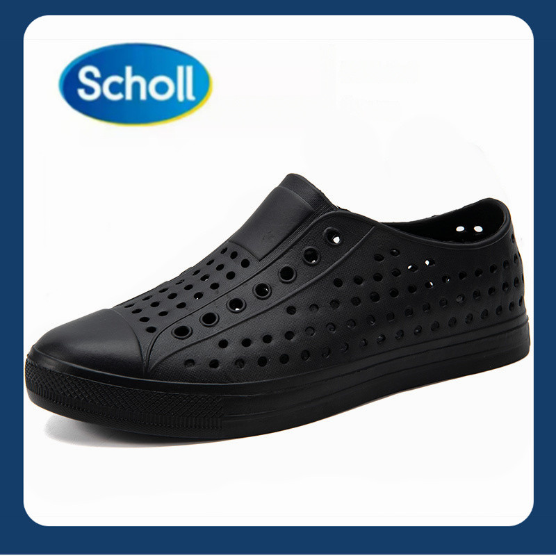 รองเท้าผู้ชาย Scholl รองเท้า Scholl ผู้ชาย Scholl sandal บุรุษสุภาพสตรีรองเท้า รองเท้าส้นแบน รองเท้า