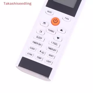(Takashiseedling) 1 ชิ้นสําหรับ Gree ELECTROLUX TADIRAN AC เครื่องปรับอากาศรีโมทคอนโทรล Universal YACIFB YAC1FB YAC1FB6 MSHV25D1S