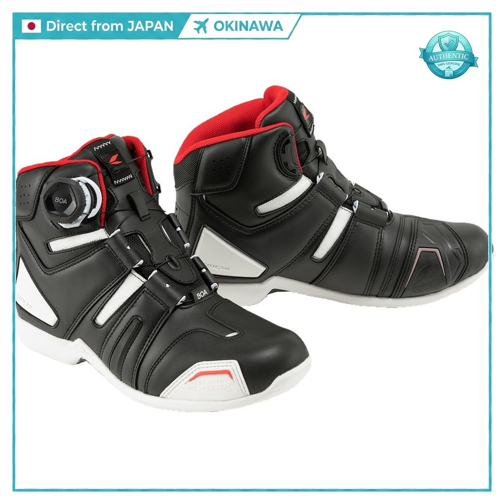 RS TAICHI RSS006 รองเท้าขี่มอเตอร์ไซค์ DRYMASTER BOA กันน้ำ ของแท้ญี่ปุ่น