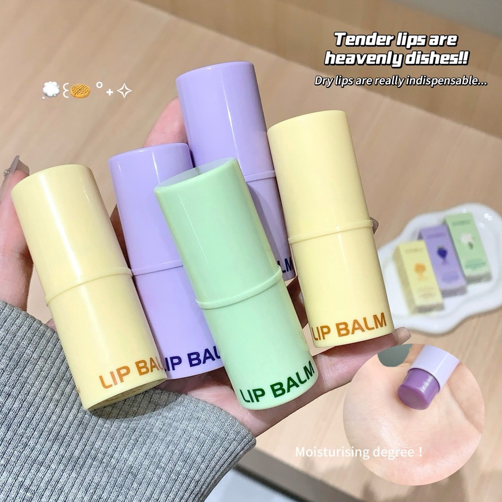 SHAQINUO Lip Balm Fades Lip Lines Delicate Whitening Beauty