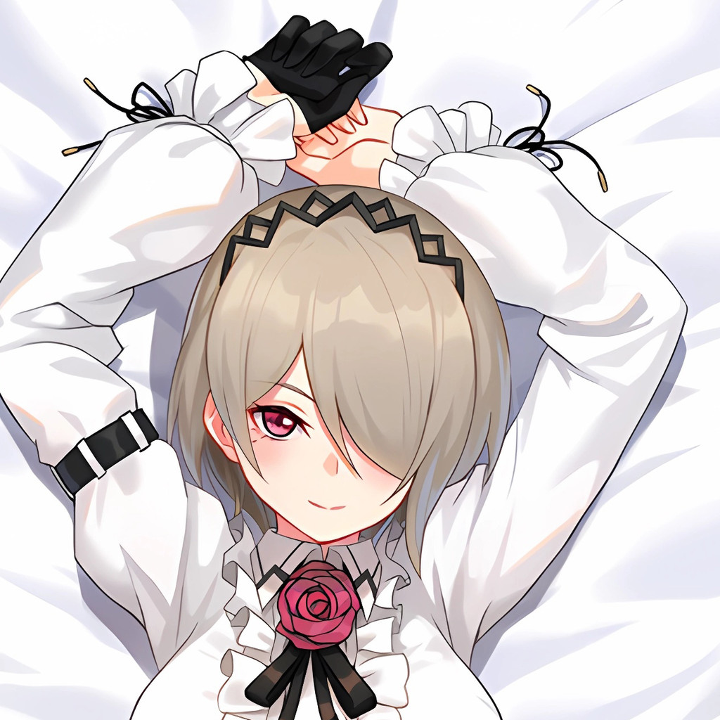 ผลกระทบ Honkai 3rd Rita Rossweisse อะนิเมะ Dakimakura ปลอกหมอนสองด้าน HD พิมพ์นุ่มพีชผิว 2Way Tricot