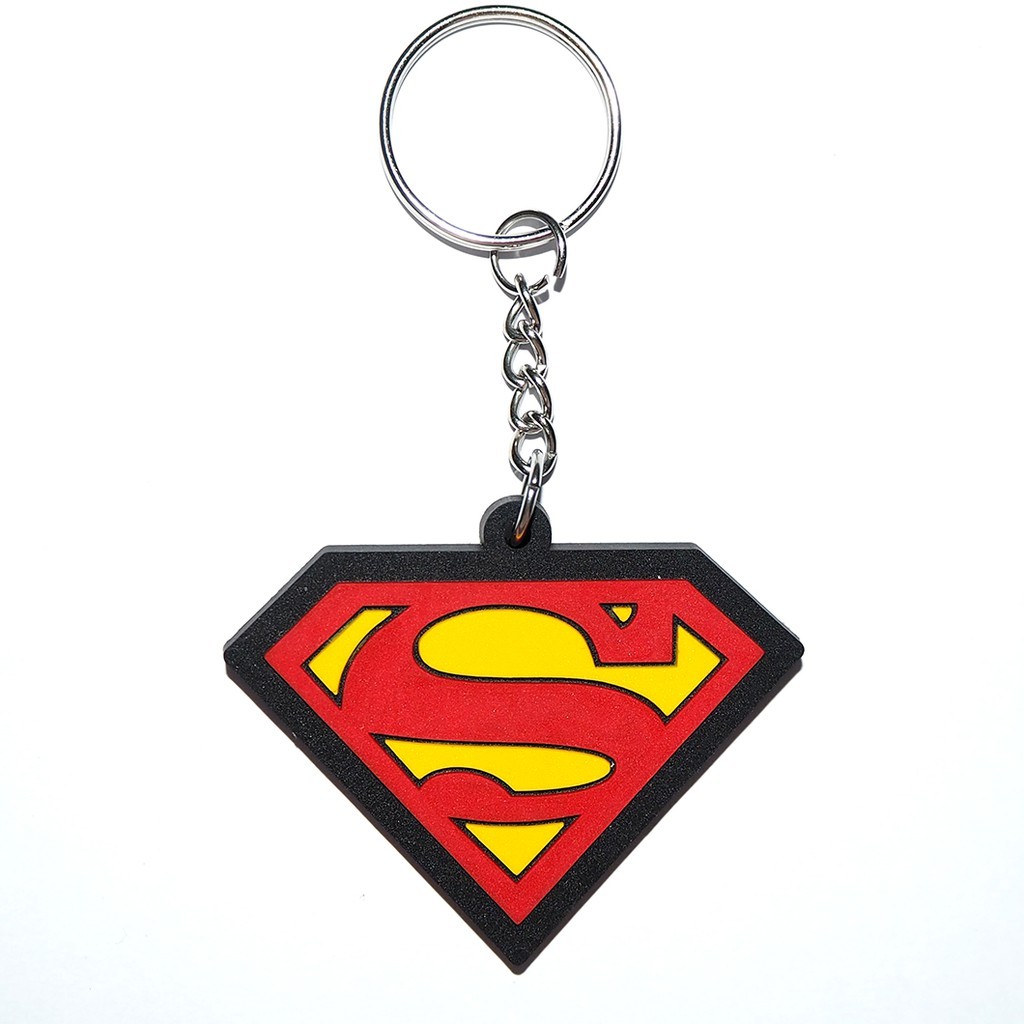 พวงกุญแจยาง Superman