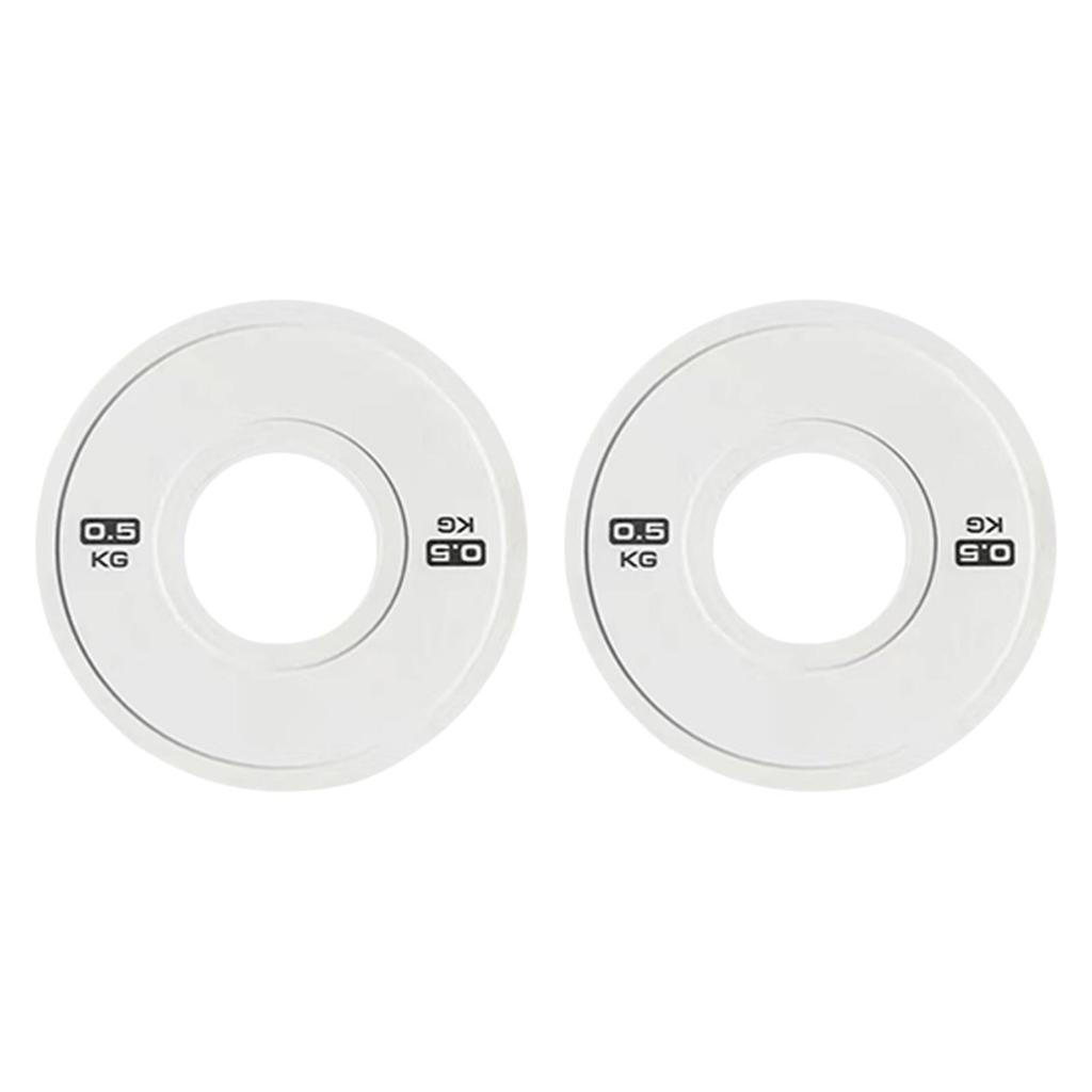 [Lszcx6l] แผ่นน้ําหนักยางเหล็ก 5 ซม. เส้นผ่านศูนย์กลางภายใน Barbell Fit สําหรับ Home Gym Station ฟิต