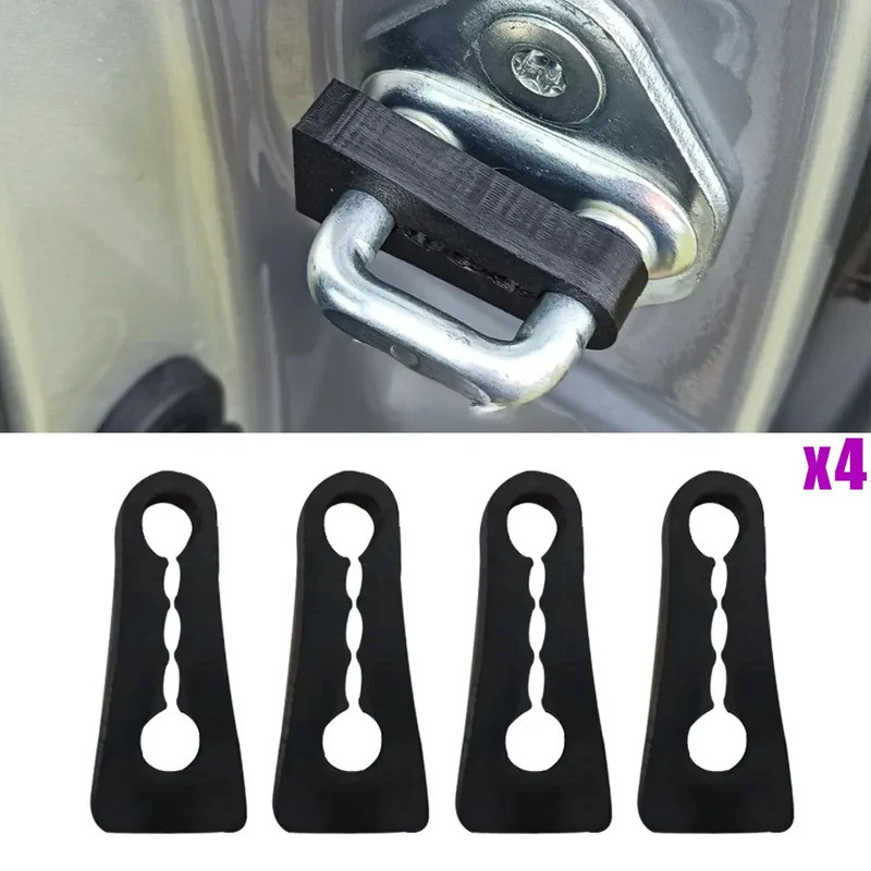 4x เหมาะสําหรับ Toyota Prius XW20 XW30 XW50 2003-2022 รถประตูล็อคโช้คอัพบัฟเฟอร์ซีล Shock Protector 