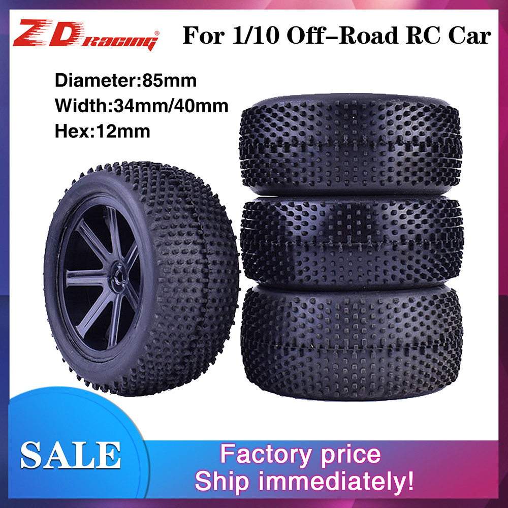 4 ชิ้น ZD Racing 85 มิลลิเมตรล้อ Hub Rim & ยางสําหรับ 1/10 Off-Road RC รถ Buggy ยางอะไหล่อุปกรณ์เสริมส่วนประกอบ