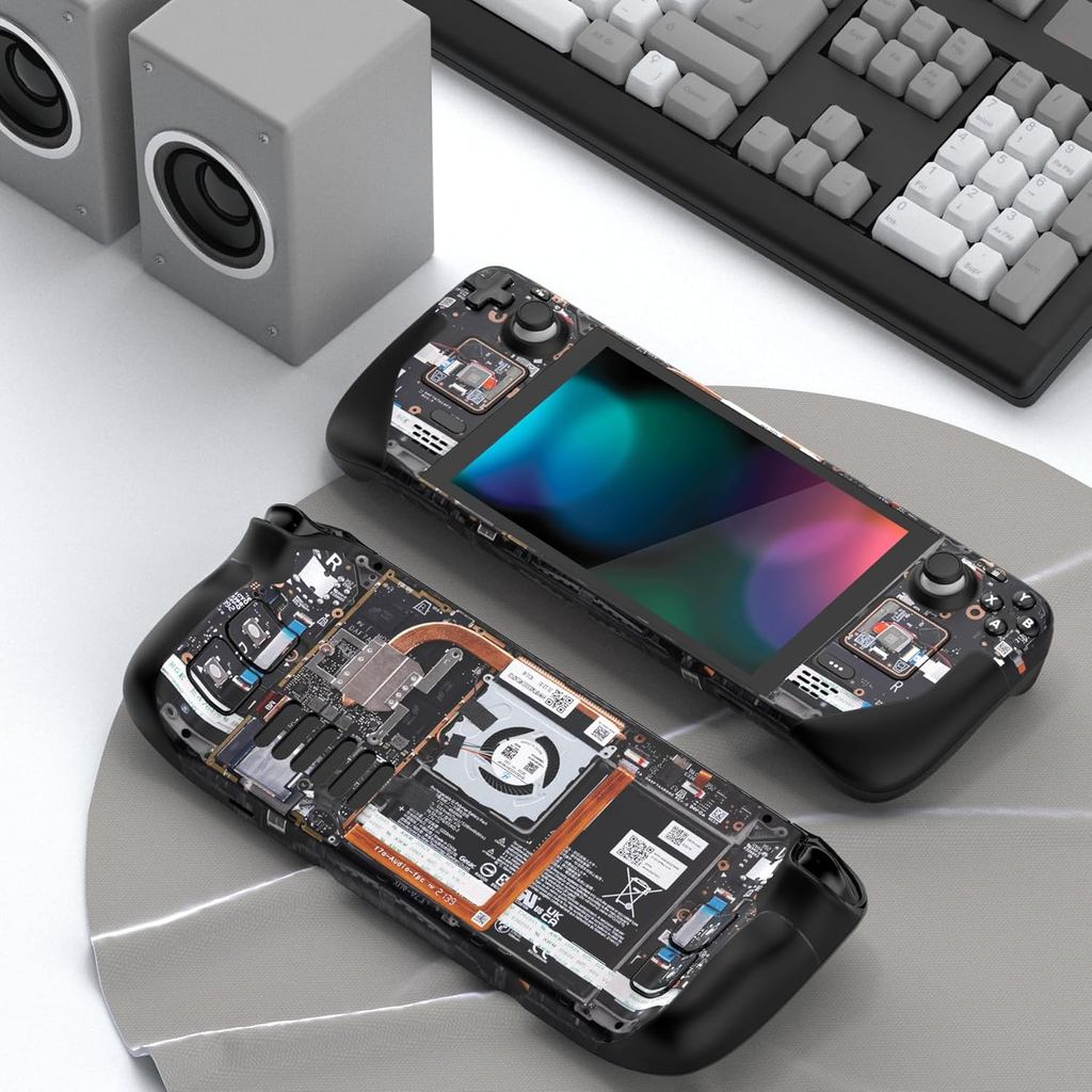 สติ๊กเกอร์ที่กําหนดเองไวนิลสําหรับ Steam Deck LCD, Full Set Protective Skin Decal สําหรับ Steam Deck