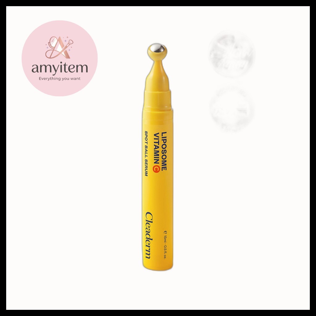 [daiso] Cleaderm Liposome Vitamin C Spot Ball Serum, 15ml, 1pc / Korean Spot Serum / Vitamin C Boost