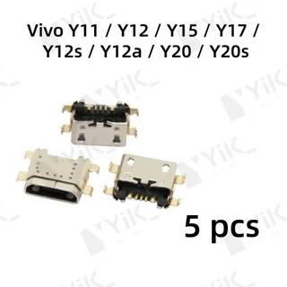 5-50 pcs พอร์ตชาร์จ USB ก้นชาร์จ ตูดชาร์จ สําหรับ Vivo Y11 / Y12 / Y15 / Y17 / Y12s / Y12a / Y20 / Y20s