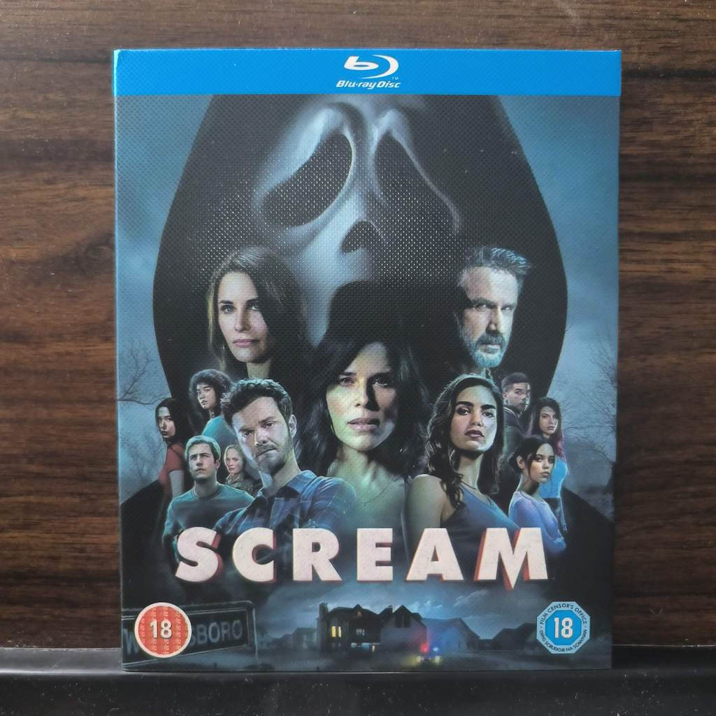 Blu-ray Disc American Film Scream (2022) Blu-ray BD25 Eng Zh โปรตุเกสสเปนไทย Jap ยี่ห้อใหม่ชนิดบรรจุ