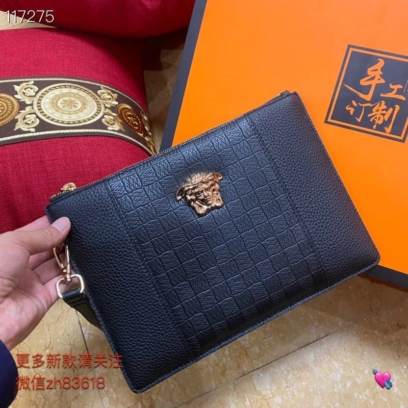 Versace Versace Mens Bag Clutch Bag Mens Fashion Casual Clutch Bag Mens Business Clutch Casual Can U
