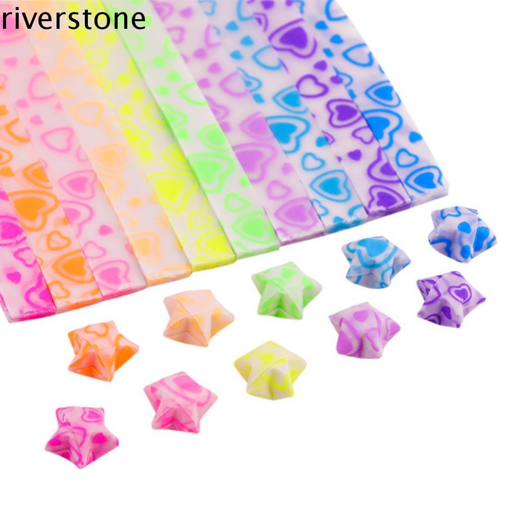 RIVERSTONE Stars Paper Glitter Creative Luminous สีสันสดใส 2023 Craft Paper