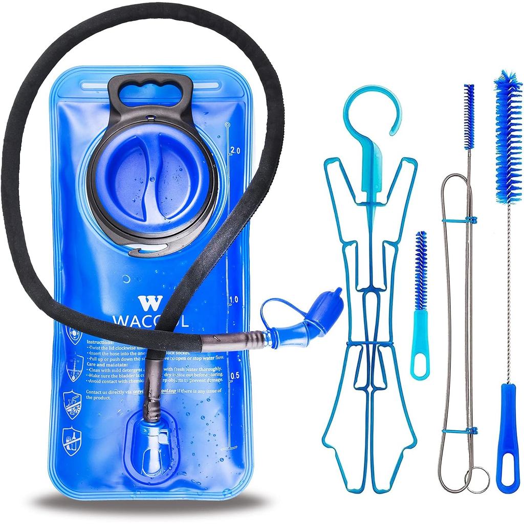 WACOOL 2L 2.5L 3L BPA Free PEVA Hydration Pack กระเพาะปัสสาวะน้ําป้องกันการรั่ว (กระเพาะปัสสาวะอักเส