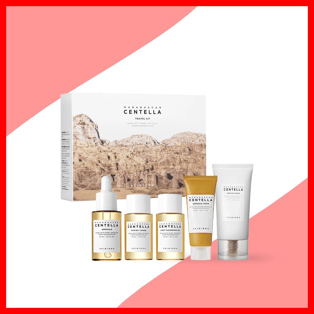 [Skin1004] Madagascar Centella Travel Kit / Korean Travel Kit / Travel-Friendly Skincare / ของแท้ 10