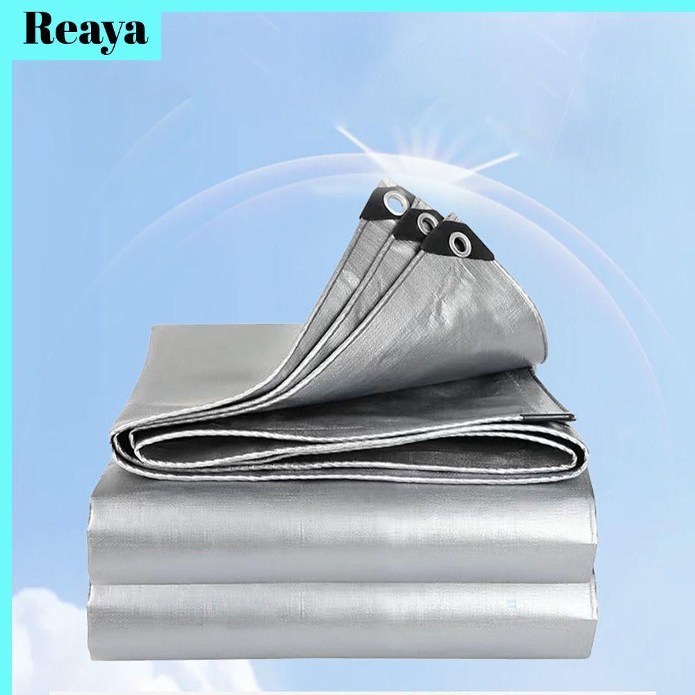 ผ้าใบกันน้ํา PE REAYA, 2mX3m เต็นท์แคมป์ปิ้งผ้ากันฝน, ผ้าคลุมเฟอร์นิเจอร์ Sun Shade กันสาดกลางแจ้งพื