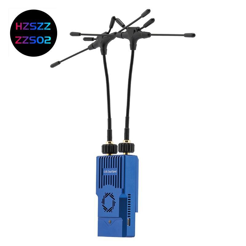 Hzszzzzs02C3 NANO GEMINI TX 915M/2.4G การสลับความถี่คู่พร้อม Nano to Micro-Adapter สําหรับ FPV Long 