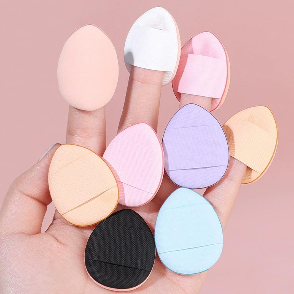 1/mini Finger Puff Foundation Small Air Cushion Powder Sponge Finger Cushion Face Air J3b1