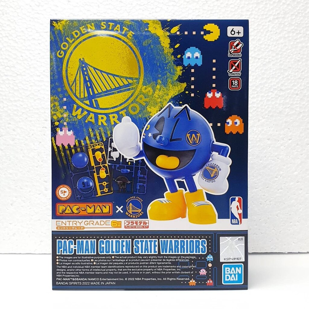 ▶️พร้อมส่ง◀️BANDAI ENTRY GRADE PAC-MAN GOLDEN STATE WARRIORS