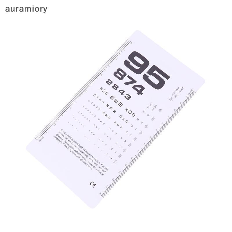 Aummory] แผนภูมิทดสอบดวงตามาตรฐาน ทดสอบสายตา ผนัง ภาพ จี้ เด็กสะดวก กําหนดการมองเห็น ใหม่
