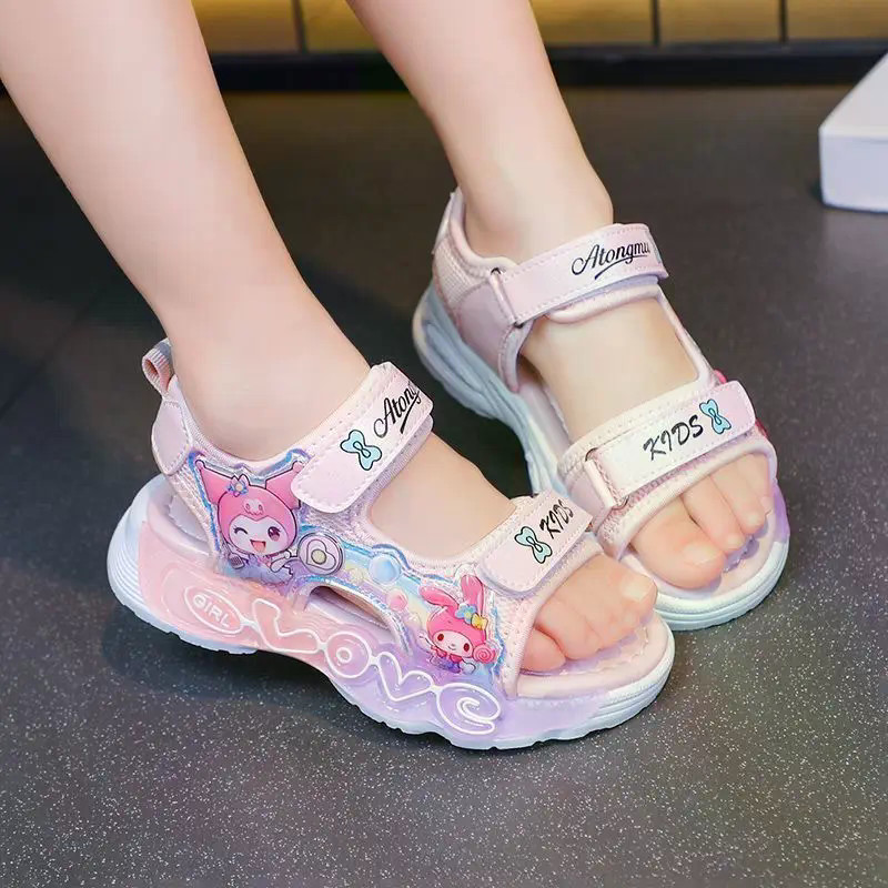 รองเท้าแตะกีฬาสำหรับเด็ก ขนาด 23-37 ซม. สวมใส่สบายและยังคงความเย็น พร้อมส่วนลดพิเศษ ราคา ถูกที่สุด ดีลบีเคเค แกลเลอรีภาพที่ 5