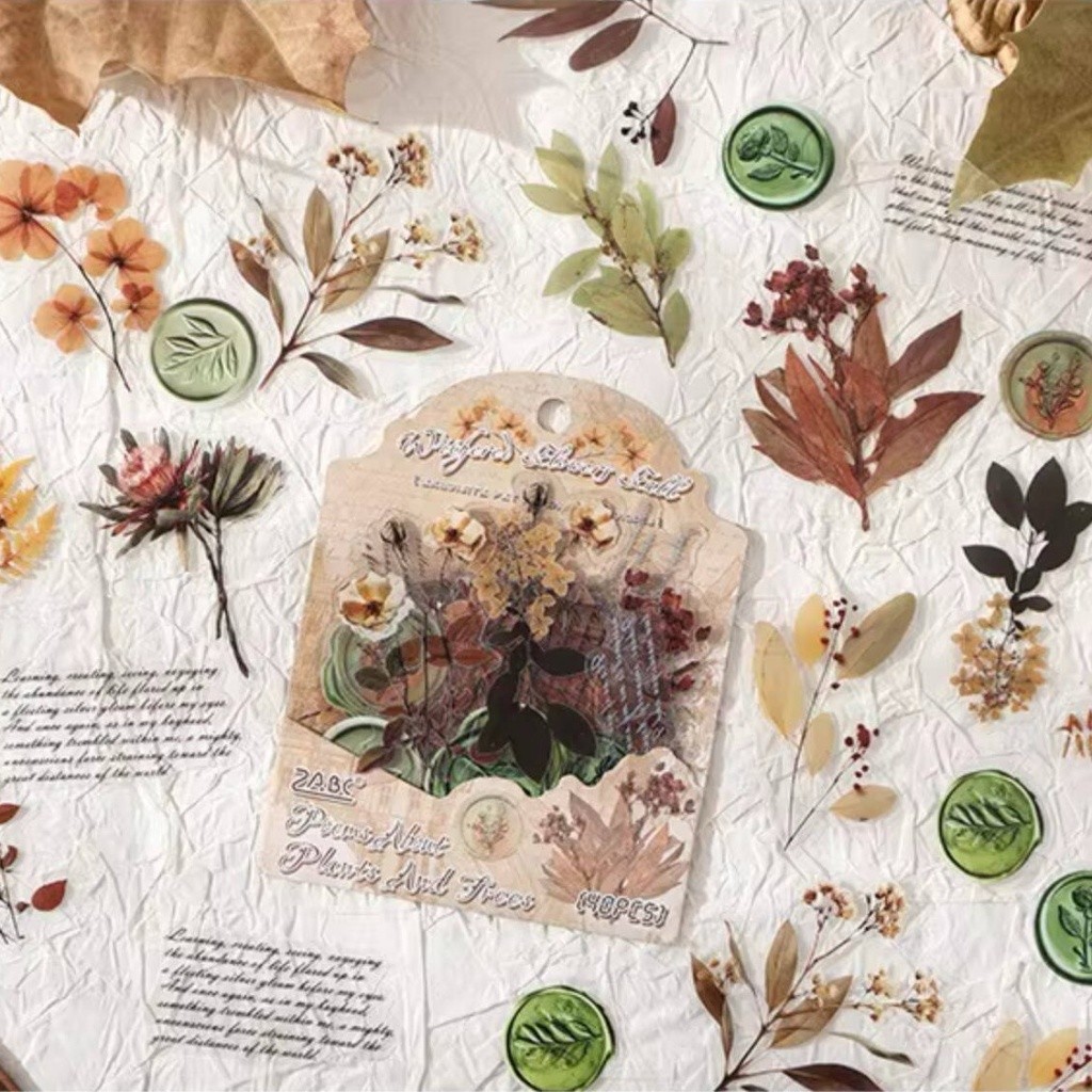 40 ชิ้น Daisy Camellia สติกเกอร์สีฟ้าสีขาวดอกไม้สติกเกอร์สําหรับ Scrapbooking Junk Journal สมุดบันทึกไดอารี่ Planner Letter ซองจดหมายขวดน้ําเคสโทรศัพท์หัตถกรรมตกแต่ง