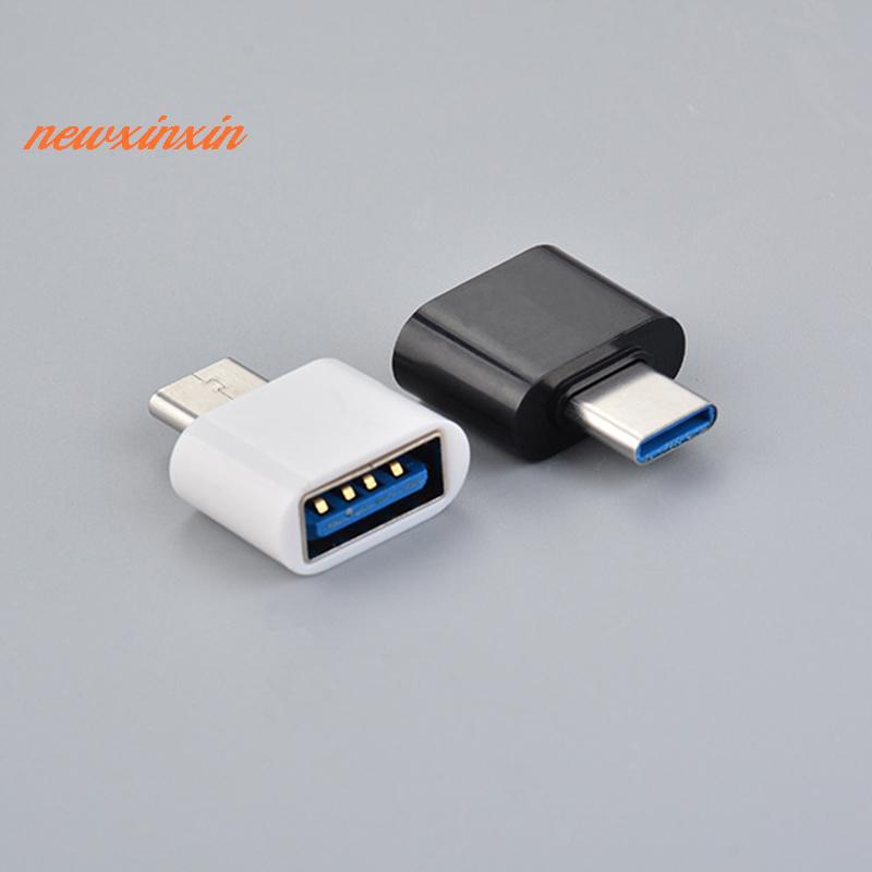 [NT-t] อะแดปเตอร์ USB Mini Type C เป็นตัวเชื่อมต่อข้อมูล OTG สําหรับโทรศัพท์มือถือ Android [ใหม่]