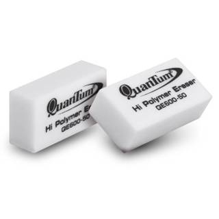 ยางลบดินสอ ควอนตั้ม QE600-50 สีขาว (กล่อง 50 ก้อน)