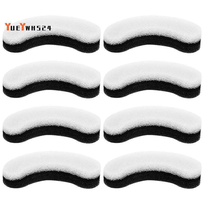 [ขายดี Y4]8 ชิ้น Pet Water Fountain Filters น้ําพุแมวฟองน้ํากรองทดแทนสําหรับ WF050 Cat Fountain