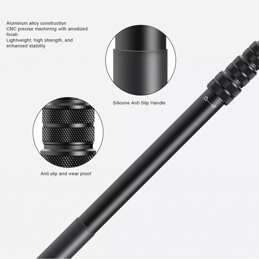 ไม้เซลฟี่ Selfie Stick สำหรับ Insta360 GO Ultra อลูมิเนียม thumbnail 5