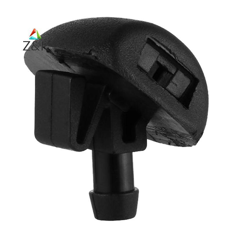 Z & P 2 ชิ้นด้านหน้ากระจก Wiper เครื่องซักผ้า Jet หัวฉีดสําหรับ 206 206+ 407 COD
