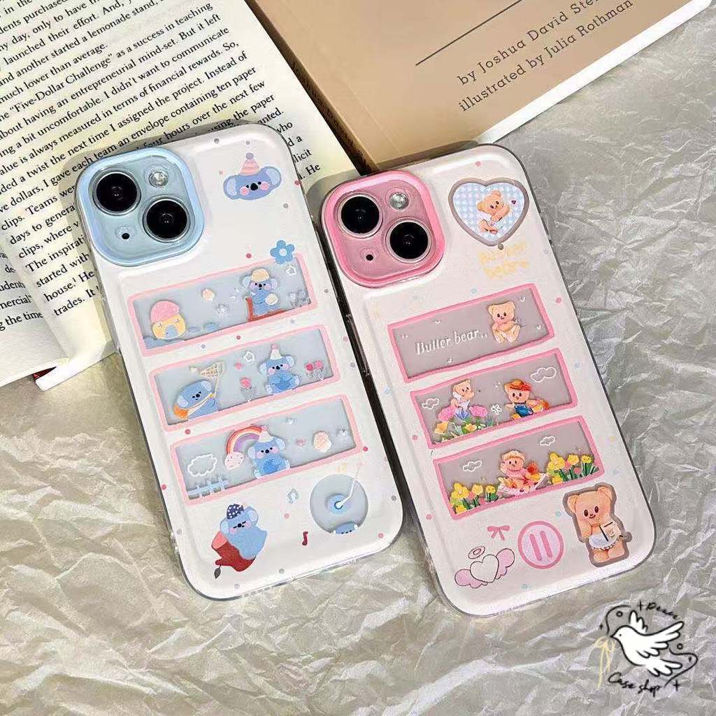 COD-ในไทย หมีน้อยโคอาล่าแสนสนุก เคสนิ่ม For iPhone 13 11 12 16 17 14 15 Pro Max XR 16 7 8 Plus XS Max X 13 15Pro SE Case