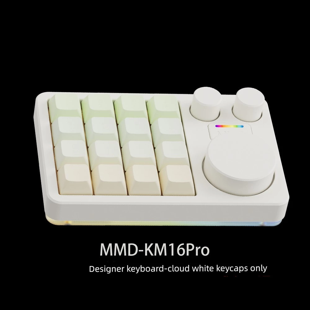 คีย์บอร์ดบลูทูธ MMD KM16Pro สามโหมด อลูมิเนียม thumbnail 9