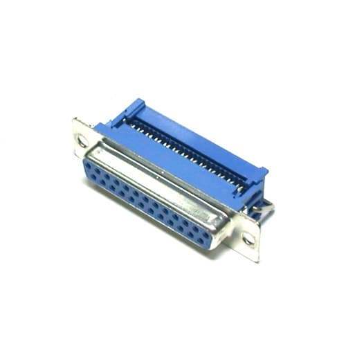ขั้วต่อ D-SUB 25 Pin IDC DB25 หญิง CONNECTOR CLAMP [Elca]