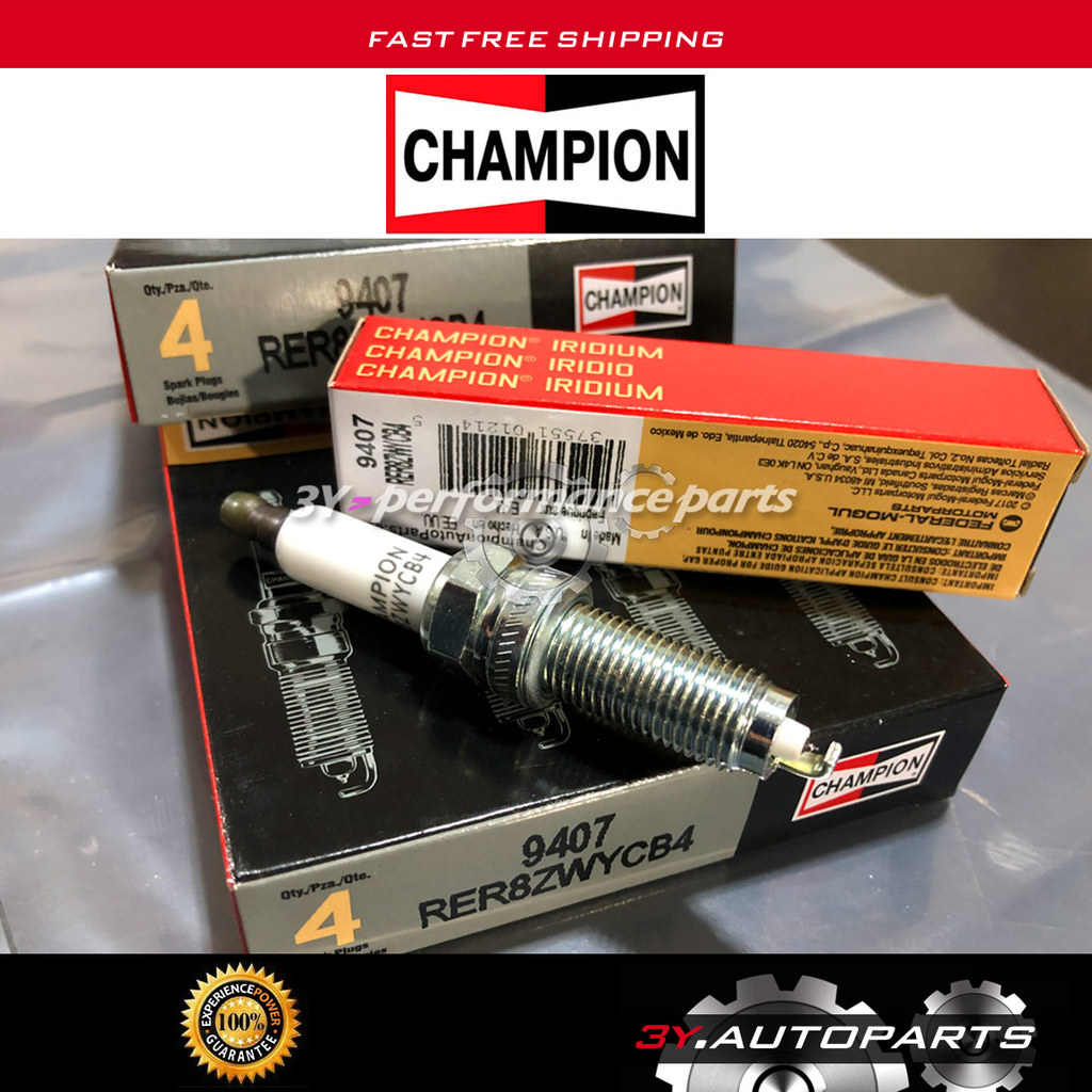 แชมป์ใหม่ของแท้ RER8ZWYCB4 (@4ชิ้น) HONDA ACCORD T2A 2.0 CIVIC TRO CRV TOR 2.0 SPARK PLUG BRAND CHAM