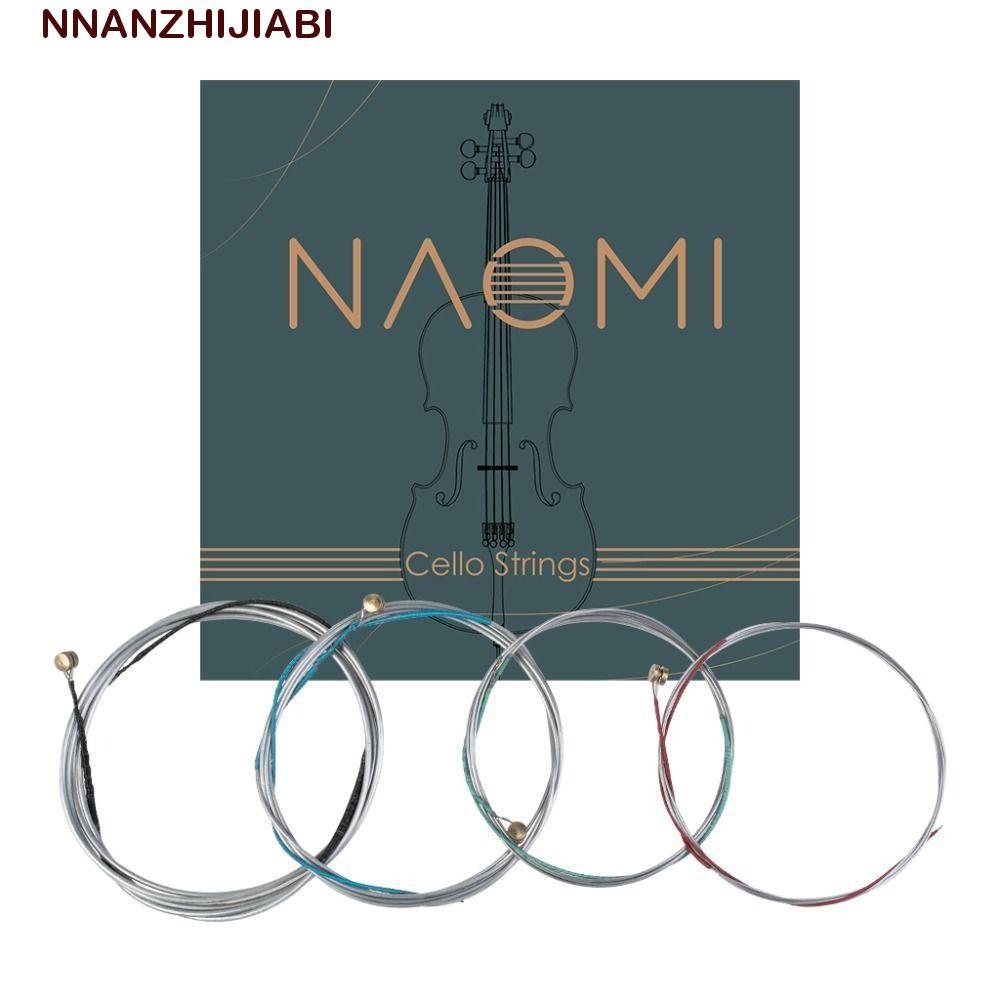 NANZHIJIABI 1 ชุด Fiddle String, 4/4 3/4 1/2 1/4 1/8 เปลี่ยน Naomi ไวโอลิน String, เครื่องดนตรี GD a