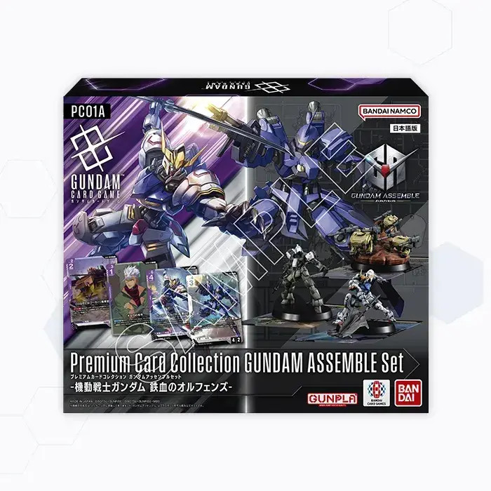 GCG Gundam Card Game Premium Card Collection GUNDAM ASSEMBLE Set - ญี่ปุ่น [PC01A] [PC02A]