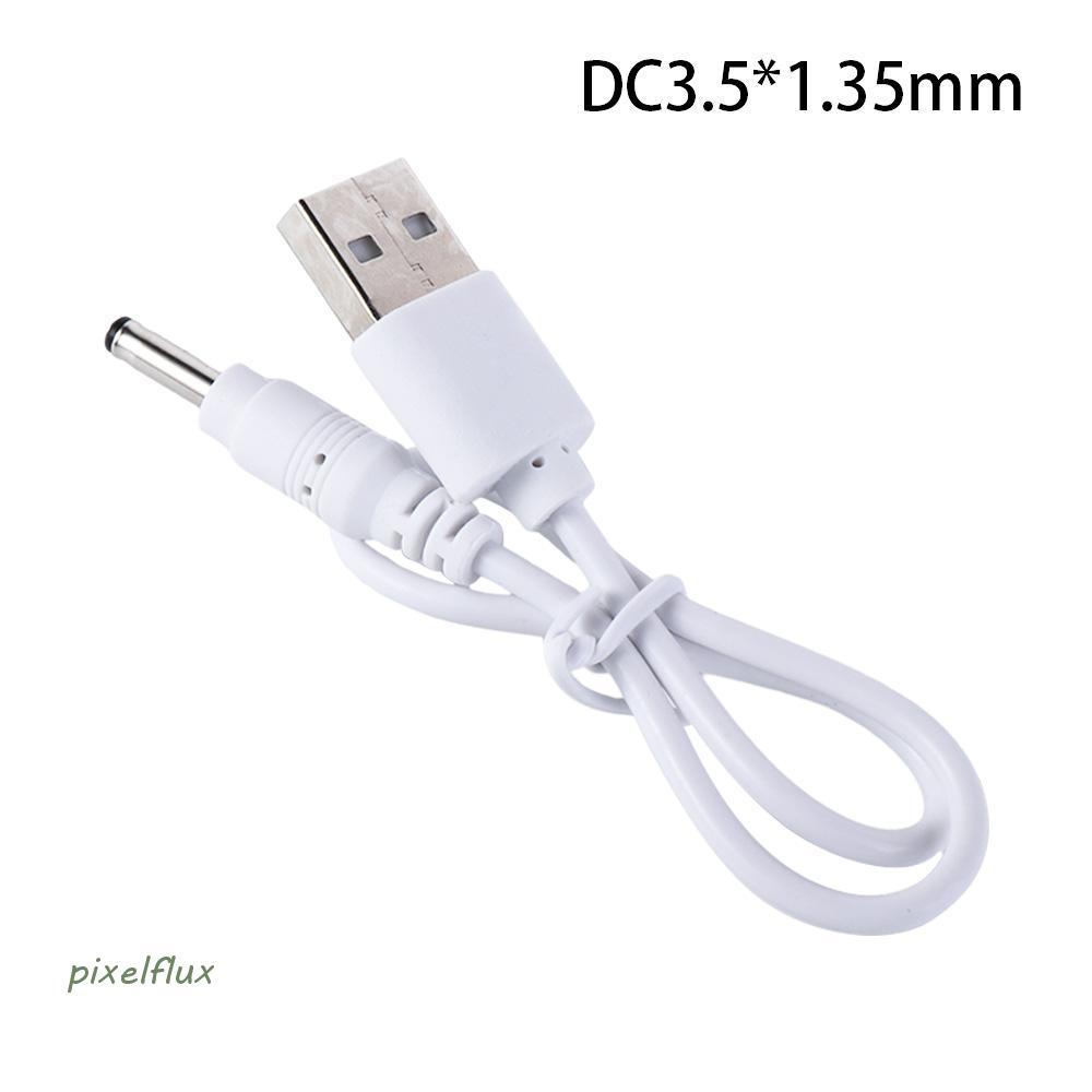 PIXELFLUX Usb To Dc 3.5 มม.สายDcปลั๊กไฟUsb To Dc 3.5 มม.5V USB Barrel Power Cable Quick Connectorสํา