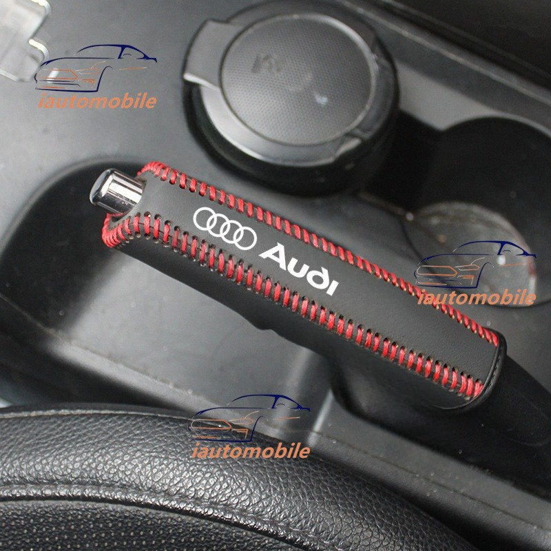 Audi รถ Handbrake ป้องกันหนังเกียร์เบรคมือสําหรับ A3 8l 8Y A1 Q5 TT mk2 A5 A4 B7 B8 B5 B9 B10 A6 C7 