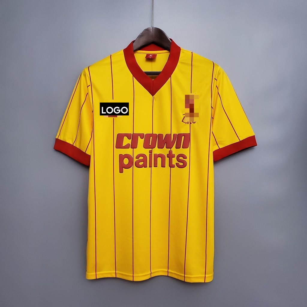 81-84 Liverpool Away Retro Soccer Jersey เสื้อฟุตบอล