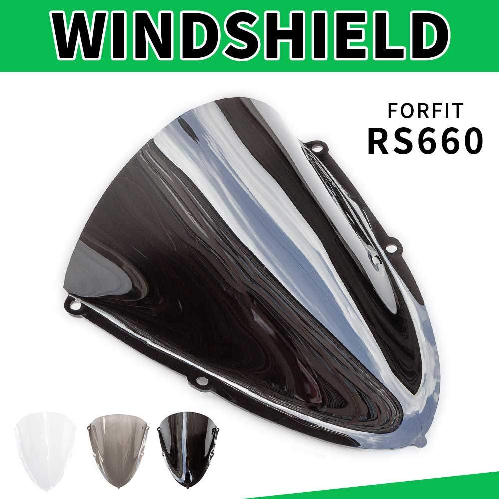 ERS660 Windscreen Windshield Fit For Aprilia RS 660 2020 2021 2022 2023 2024 2025 Motorcycle Wind Sc