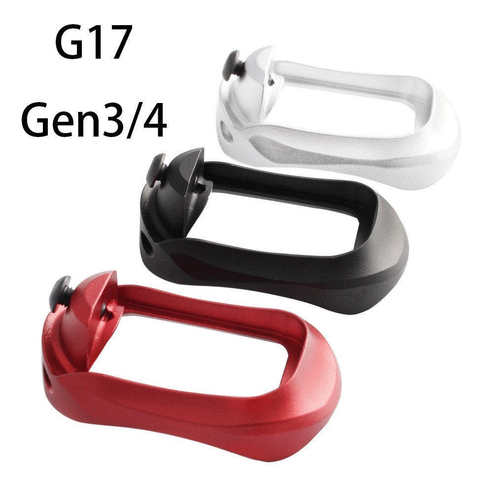 อุปกรณ์เสริมฐานจับอลูมิเนียมอัลลอยด์ รุ่น PRO Plus Magwell สำหรับ Glock17 Gen3 และ Gen4